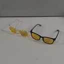 livho High Tech Blue Light Glasses - Advanced 99% Blue Light Blocking Computer Glasses - Anti Eyestrain & UV Glare Protection