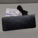 LED Digital Wall Clock with Large Display, Big Digits, Auto-Dimming, 12/24Hr Format, Modern Electric Small Silent Wall Clock for Living Room, Bedroom, Classroom, Farmhouse, Kitchen, Office - White