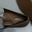 Frank Mully Mary Jane Women Flat Shoes Slip on Square-Toe Washable Shoes Comfortable for Dressy and Work with Ankle Strap Brown, US 10