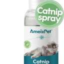 3 x AmeizPet Catnip Spray for Cats, Cat Scratching Sprays, Transparent Cat & Kitten Behaviour Spray 50 ml (1.69 Oz)