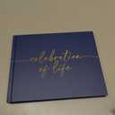 Lamare Funeral Guest Book for Memorial Service – Elegant Celebration of Life Guest Book and in Loving Memory Guest Book - Condolences Book for Funeral