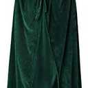 Century Star Women's Full Length Velvet Hooded Cape - Unisex Cloak for Halloween Christmas Costumes Party 150