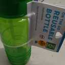 Items 4U! On The Go Reusable Bottle, 12 oz, Plastic, Colors Vary, 1- Bottle