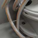 VEVOR Retractable Hose Reel, 65 ft x 5/8 inch, 180 Swivel Bracket Wall-Mounted, Garden Water Hose Reel with 9-Pattern Nozzle, Automatic Rewind, Lock at Any Length, and Slow Return System