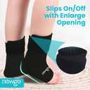 NEWGO Ankle Ice Pack for Injuries Reusable Ice & Hot Therapy, Cold Compression Ice Pack for Sprained Ankle - 2 Pack