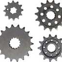 JT Sprockets JTF1902.14 14T Steel Front Sprocket , Black , 14 Tooth