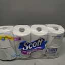 Scott 1000 Trusted Clean Toilet Paper, 32 Rolls, Septic-Safe, 1-Ply Toilet Tissue