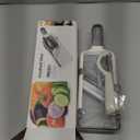 Multi Handheld Mandoline Slicer - Adjustable Stainless Steel Blade, Slicer Vegetable Cutter with Comfort Grip, Safety Features, Easy to Clean, Slicers for Fruits and Vegetables