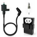 30410-HC4-770 CDI Ignition Coil Spark Plug for HONDA FourTrax 300 TRX 300 1989-1993 FourTrax 300 TRX300FW TRX300 300FW 1990-1993 30510-HC4-000