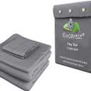 100% Eucalyptus Tencel Bed Sheet Set | King Size | Organic | Ultra Soft | Cooling for Hot Sleepers | Hypoallergenic | Thermal Regulating | Deep Pocket | Fits 18" Mattress - Storm Gray