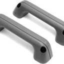Armrest Door Pull Handle Gray 80940-15G00, Replacement for Nissan Navara Hardbody D21 D22 1986-1997 Replacement for Frontier Datsun 720 Interior Gray Door Grab Handle (2)