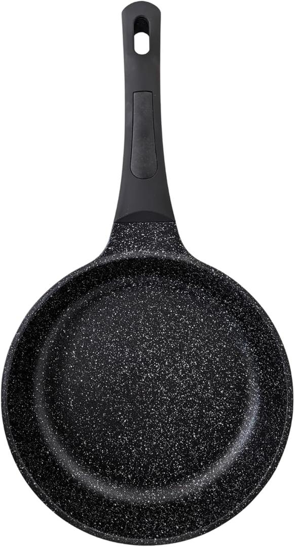 D&W Nonstick Skillets and Pans, Deane White - DW Cookeware - D&W - D and W, skillets, sauce pans, pots and more. (Black/Black, 9.5""), DWpnspts324