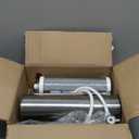 LCF Alkaline Countertop Water Filter,   Enhanced 6-Stage Stainless Steel Water Filter for Sink Faucet, Reduces Heavy Metals, Bad Taste & 99% Chlorine, 16,000 Gallons(2 Filters)