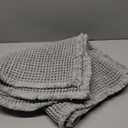 Bathroom Rugs, Gray, 22x16.5 inch, 58x23.5 inch