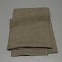 Fitable Textured Linen Tablecloth Square Washable Fabric Table Cloth for 4 Ft Card Table/Coffee Table, Kitchen Table Cover for Dining, Party, Farmhouse (Mocha, 54 x 54 Inch)