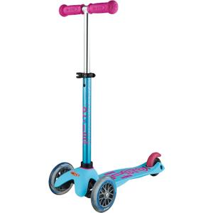 Micro Kickboard - Mini Deluxe - Three Wheeled, Lean-to-Steer Swiss-Designed Micro Scooter (Turquoise)