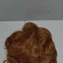 Miss U Hair Shaggy Wig Men Short Wavy Brown Wig Halloween Cosplay 60s 70s Male Rocker Costume Hair (2 Piece Set)