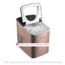 Frigidaire EFIC117-SSCOPPER-COM Stainless Steel Ice Maker, 26lb per Day, Copper Stainless