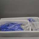 2025 Upgraded Handheld Pool Vacuum Cleaner for Above Ground & Inground Pools - Cordless Pool Cleaner w/18.5GPM Suction, Telescoping Pole(20-69in), 2 Brush Heads - Ideal for Spas & Hot Tubs (Ocean Blue)