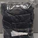 Smiry Waterproof Pu Leather Seat Covers for Dining Room Chairs Set of 6, Stretch Fit Removable Washable Kitchen Chair Seat Slipcovers Protector, No Rear Covers, Black