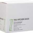 TYPLASTICS Tall Kitchen Drawstring Trash Bags 13 Gallon (200 Count)