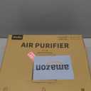 2 Pack Air Purifiers for Home Bedroom H13 True HEPA Air Filter Cleaner, Odor Eliminator, Remove Smoke Dust Pollen Pet Dander, Night Light For Home Living Room Dorm, Quiet 24dB Filtration System