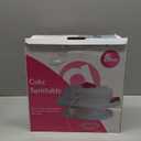 KEILEOHO 2 Pack 11 Inch Premium Cake Turntables, Smoothly Turns for Cake Decorating, Lightweight & Durable Stand for Decoration, Sculpting, Model Building, Painting