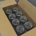 Gencywe Crystal Whiskey Glasses Set of 8(Buy 6, get 2 Free), 11 OZ Old Fashioned Whiskey Glasses, Bourbon Cocktail Rocks Glasses, Clear Bar Glasses for Drinking Scotch Gift for Men