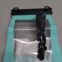 PEDVSTY Large Waterproof Phone Pouch [with Sealing Strip], Cell Phone Dry Bag for iPhone Galaxy All Phones, Floating Water Proof Bag for Beach Water Park Green (Large (Up to 8.5"))