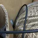 17.7" Rattan Pendant Light,Hand Woven Wicker Hanging Light
