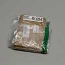 Christmas Mantle Stocking Holders Set of 6 - Upgrade Non-Slip Fireplace Hangers, Lightweight Metal Hooks for Christmas Party Decoration (Gold)