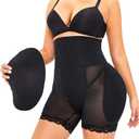 Butt Lifter Shapewear High Waist Tummy Control Hip Padded Panties (Medium)