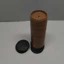 Furniture Risers Bed Risers Heavy Duty 1 inch, 2 inch, 3 inch, 4 inch Round Adjustable Bed Lifts Riser for Desk Legs Table Couch Sofa Chair Refrigerator Washing Machine (1+1 Inch, Brown, 4 Pack )