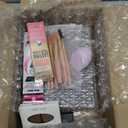Brand Full Makeup Kit - 12 Eyeshadows, 8 Blushes, 3 Lipsticks, Mascara, Eyeliner, Brow Pencil, Foundation, Sponge, Makeup Bag & Brushes