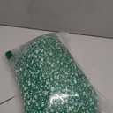 PRETTYGARDEN Bodycon Midi Dresses 2025 Summer Floral Puff Sleeve Mermaid Cocktail Baby Shower Photoshoot Maternity Dress (X-Large, Green)