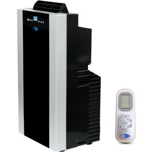 Whynter Portable Air Conditioner 14,000 BTU with Dual Hose Dehumidifier & Cooling Fan for 500 Sq Ft Rooms, Includes AC Unit Window Kit, ARC-14S (9,500 SACC)