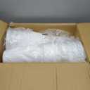 PROLEE Flower Stand with 12 Buckets, Flower Display Stand with Wheels, Flower Cart, Moving Florist Bouquet Shelf, Rectangular, White