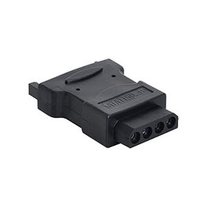 cablecc 15Pin SATA Male Power Cable to Molex 4-pin IDE Hard Disk Drive Power Adapter