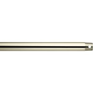 Kichler 360004PN Ceiling Fan 48-Inch Downrod, Polished Nickel Finish