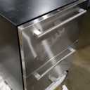 COWSAR Under Counter Double Drawer Refrigerator, 24 Inch Weather Proof Outdoor Beverage Fridge, Built-in Stainless Steel Beverage Cooler, 145 Cans for Kitchen & Commercial, Silver (5.0 Cu.ft)