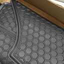 Car Floor Mat Rubber Custom Fit for Cadillac SRX 2019 2018 2017 2016 2015 2014 2013 2012 2011 2010 Full Black Auto Floor Liners All Weather Heavy Duty Odorless