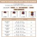 Halloween Pumpkin Spooky Table Runner Witch Hat Spider Webs Burlap Table Runners, Autumn Seasonal Coffee Table Center Decor for Home Kitchen Dining Party Indoor Outdoor 13x90 Inch