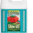 FoxFarm Grow Big Hydroponic Plant Food - 3-2-6 Liquid Plant Fertilizer for Lush Vegetative Growth in Hydroponic Systems - Liquid Concentrate with Earthworm Castings & Micronutrients - 1 Gallon