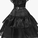 Black Costume Dress for Girls Cosplay Dress Kid Halloween Costumes Costumes Cosplay Party Dress with Accessories 7Y