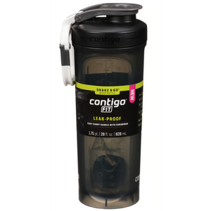 Contigo Fit Leak-Proof Shake & Go Mixer Bottle 28 oz Sake Color