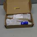 KES Bathroom Sink Drain Without Overflow, Brushed Nickel Pop Up Drain Vessel Vanity Sink Stopper 2 Pack, All Metal Rustproof Brass and 304 Stainless Steel, for 1.6"-1.9" Sink Hole, S2008D-BN-P2