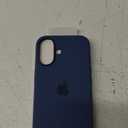 Apple iPhone 16 Silicone Case with MagSafe and Camera Control - Denim