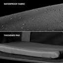 Carrying Case Made for Quest 3/ Quest 2/Vision Pro. Waterproof Travel Sling Quest 3 Bag for VR All-in-One Gaming Headset and Touch Controllers Accessories with DIY Main Compartment and Thicken Pad (Black)