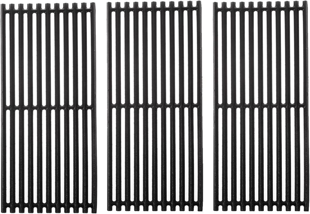 BBQ Future 17" Grill Grates Replacement Parts for Charbroil Commercial TRU-Infrared Gas Grills 463355220 463242516 463243016, Cast Iron Cooking Grid for Charbroil 463243016 463246018 G474-0017-W1