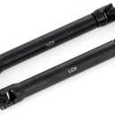 LCX Racing 1/6th RC Crawler Car Hardened Steel Heavy Duty Center Front Rear Drive Shaft Set for Axial SCX6 AXI05000, Upgrades Parts Accessories